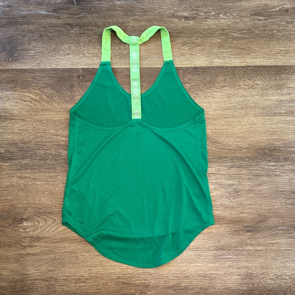Nike Women's Vibrant Green Tank Top - Picture 3 of 5